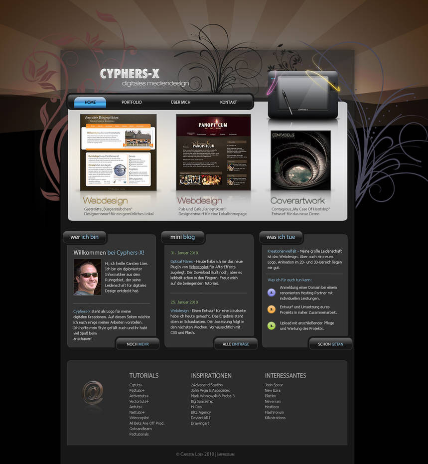CX Portfolio 2010 by cyphers-x