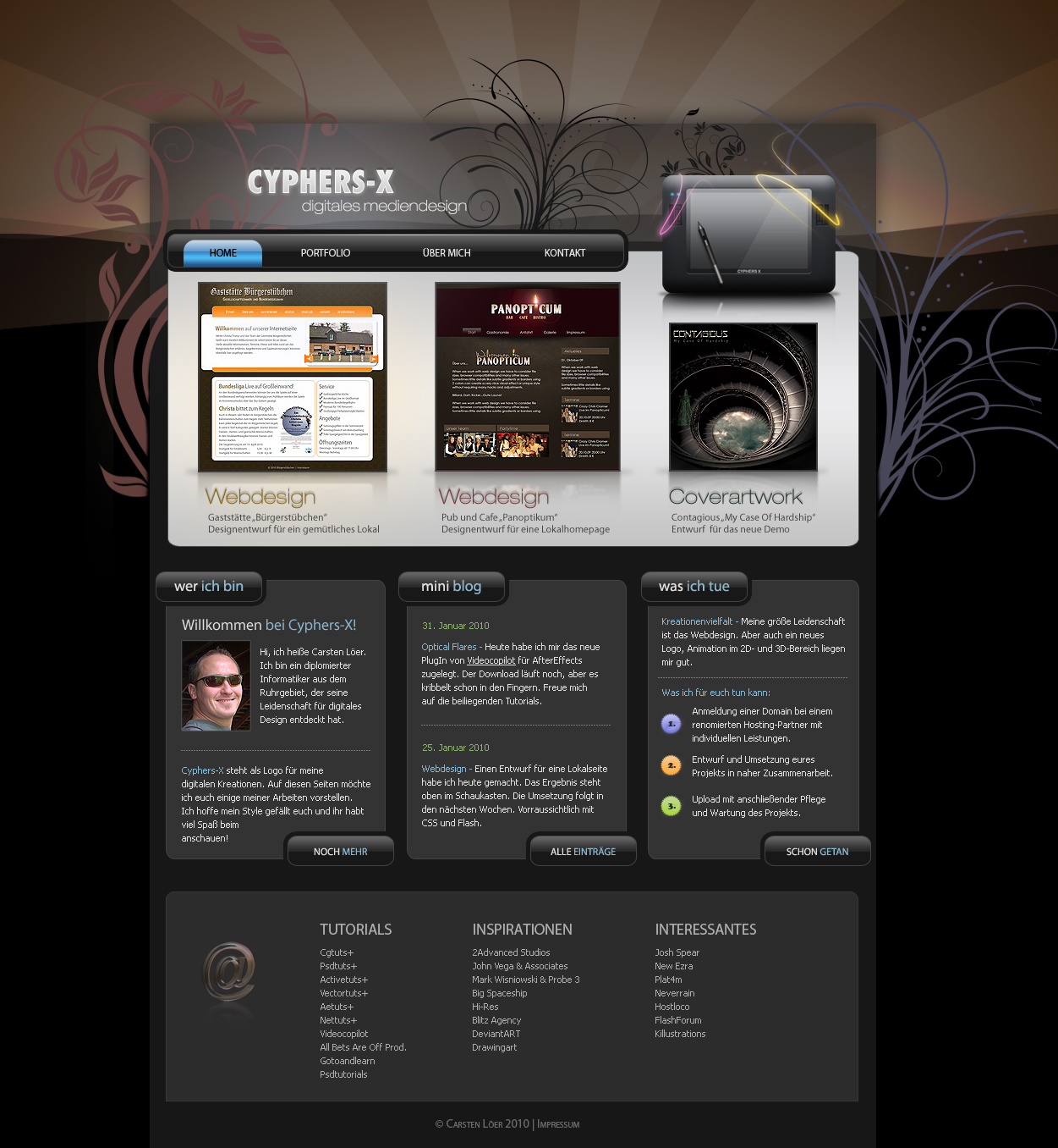 CX Portfolio 2010 by cyphers-x