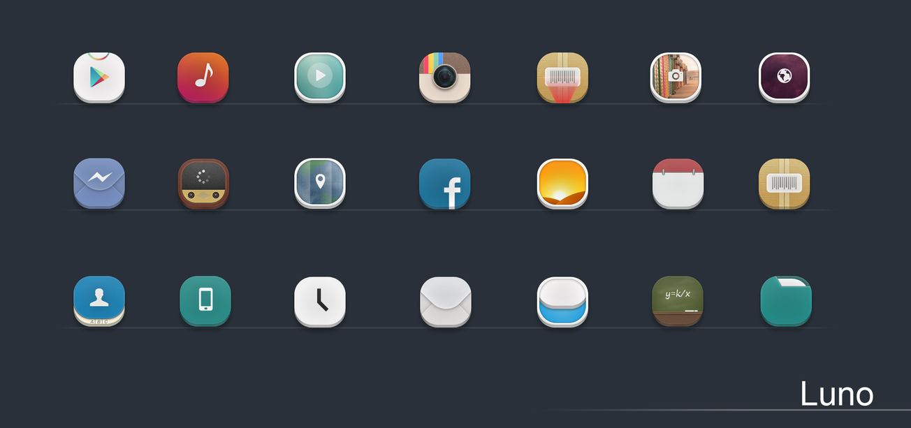 Luno Icons by Taine0