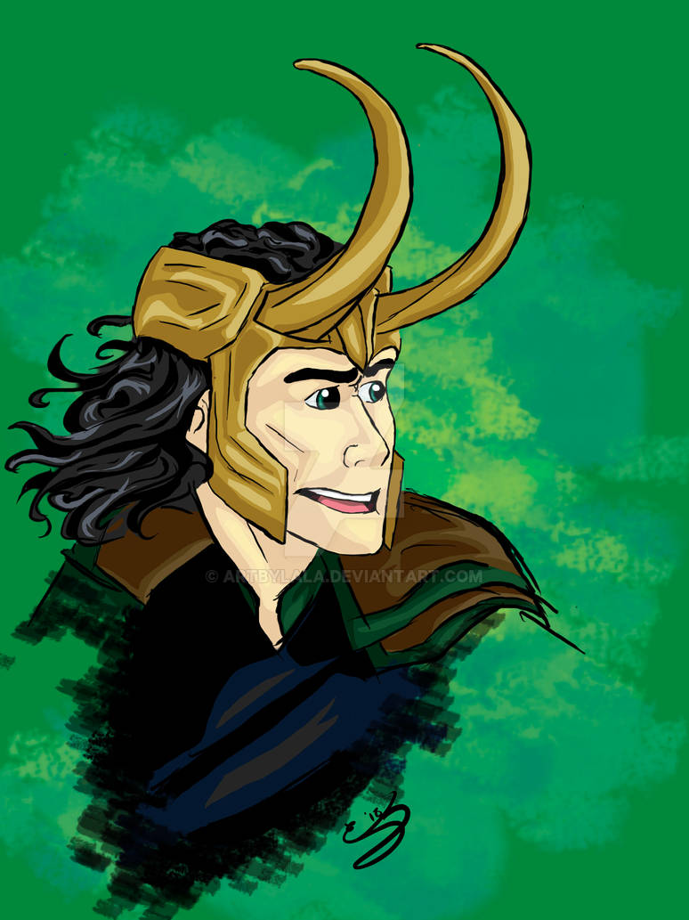 Loki Ragnarok Drawings Loki- Ragnarok by ArtbyLala on DeviantArt