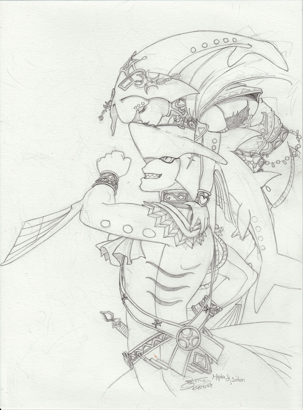 Mipha and Sidon by Andromeda Aries on DeviantArt Mipha and Sidon by Andromeda Aries on DeviantArt