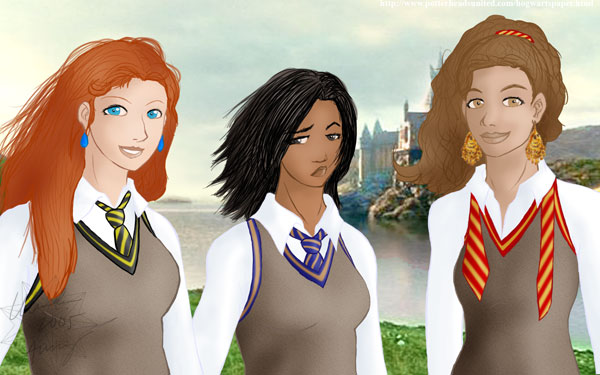 7th Year Hogwarts Students by demitrius