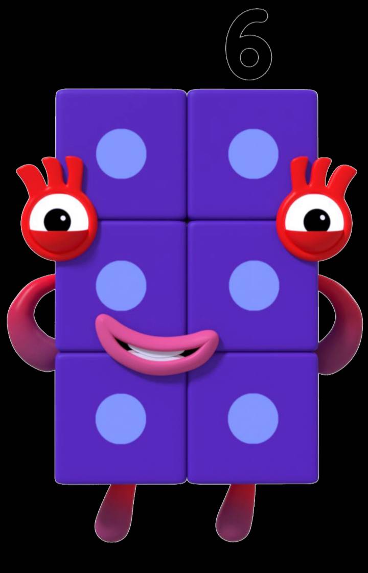 Six from Numberblocks by Smaloney10 on DeviantArt