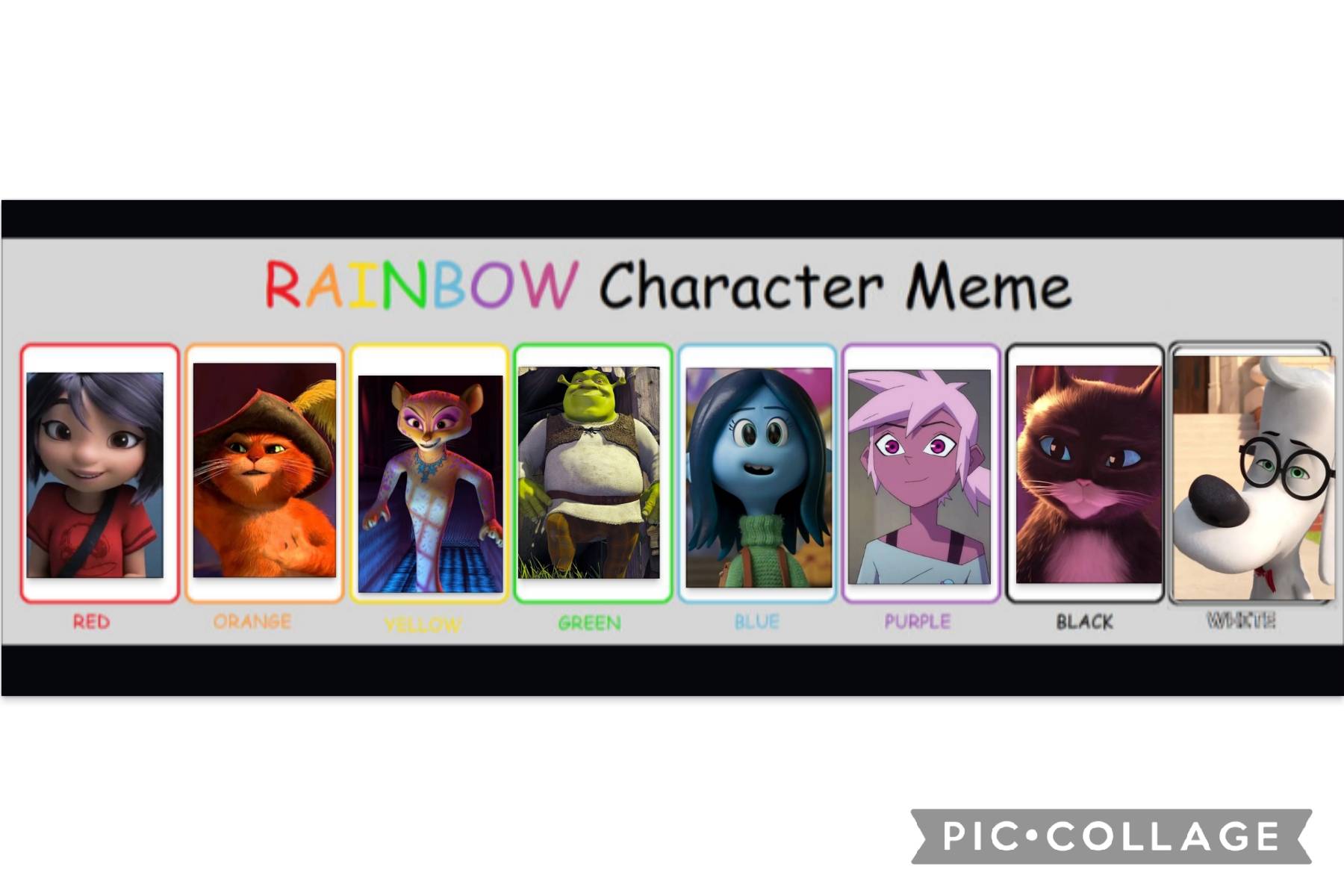 Meme Chacter My colour character meme by Smaloney10 on DeviantArt