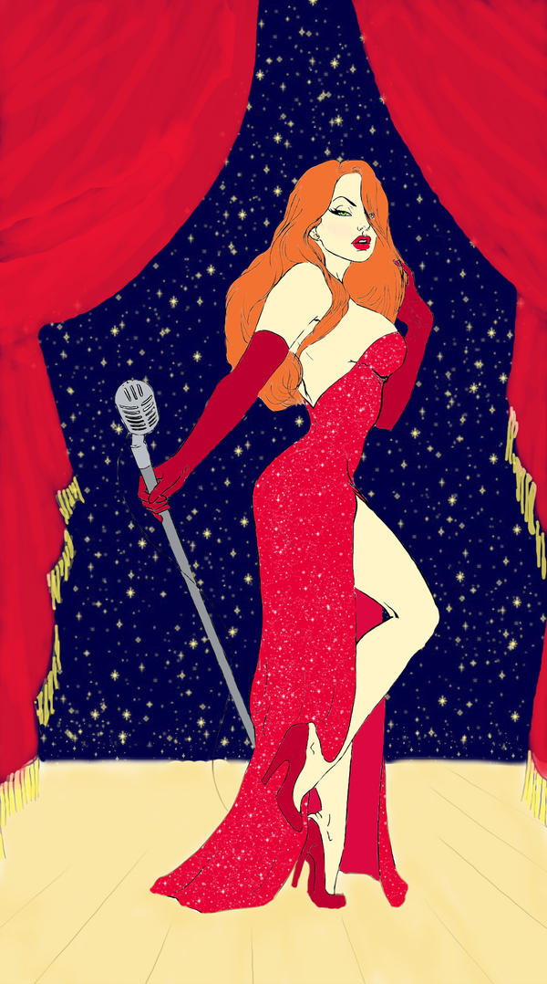 Jessica Rabbit Violin Deviantart Jessica Rabbit colored by Eldarwen333 on DeviantArt
