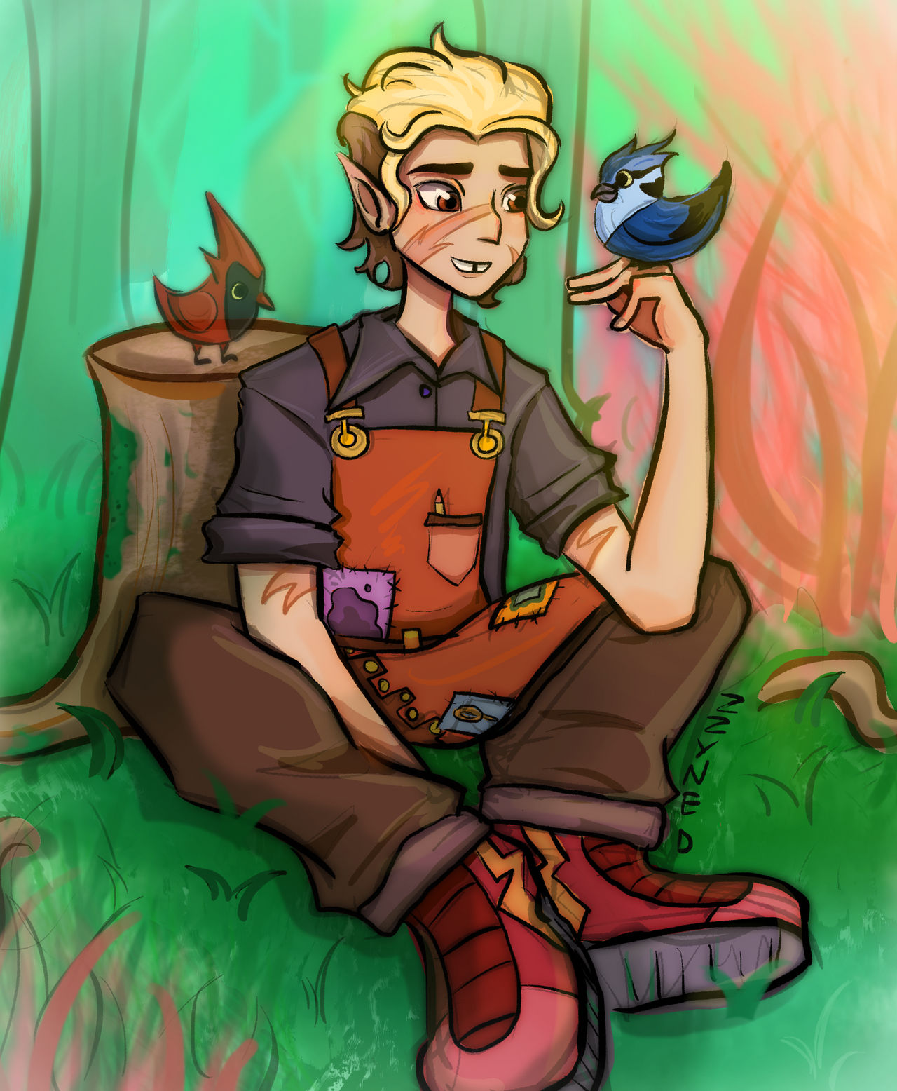 Hunter The Owl House Fanart By Zzyned On DeviantArt Hunter the owl house fanart by zzyned on deviantart