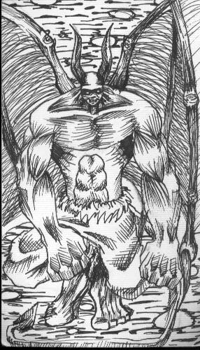 muscle demon by abunai-aite on DeviantArt