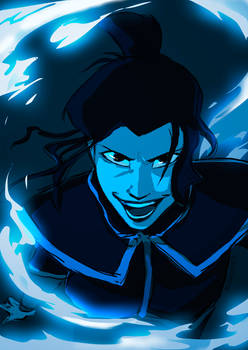 Azula in fire