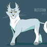Warriors Character Design - Whitestorm