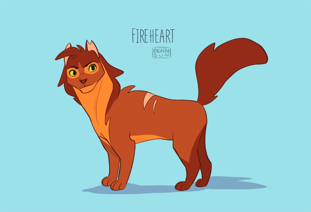 Firestar (Warrior Cats) by Caprania on DeviantArt