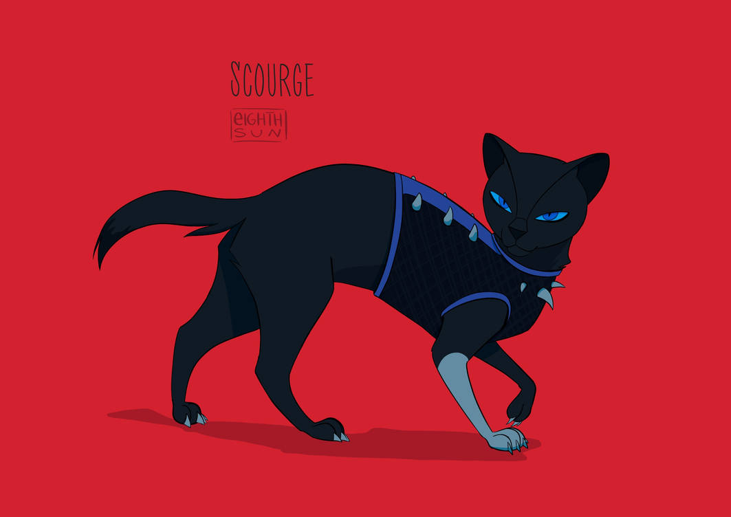 Warrior Cats Design #14: Scourge by HeneryettaTheHen on DeviantArt