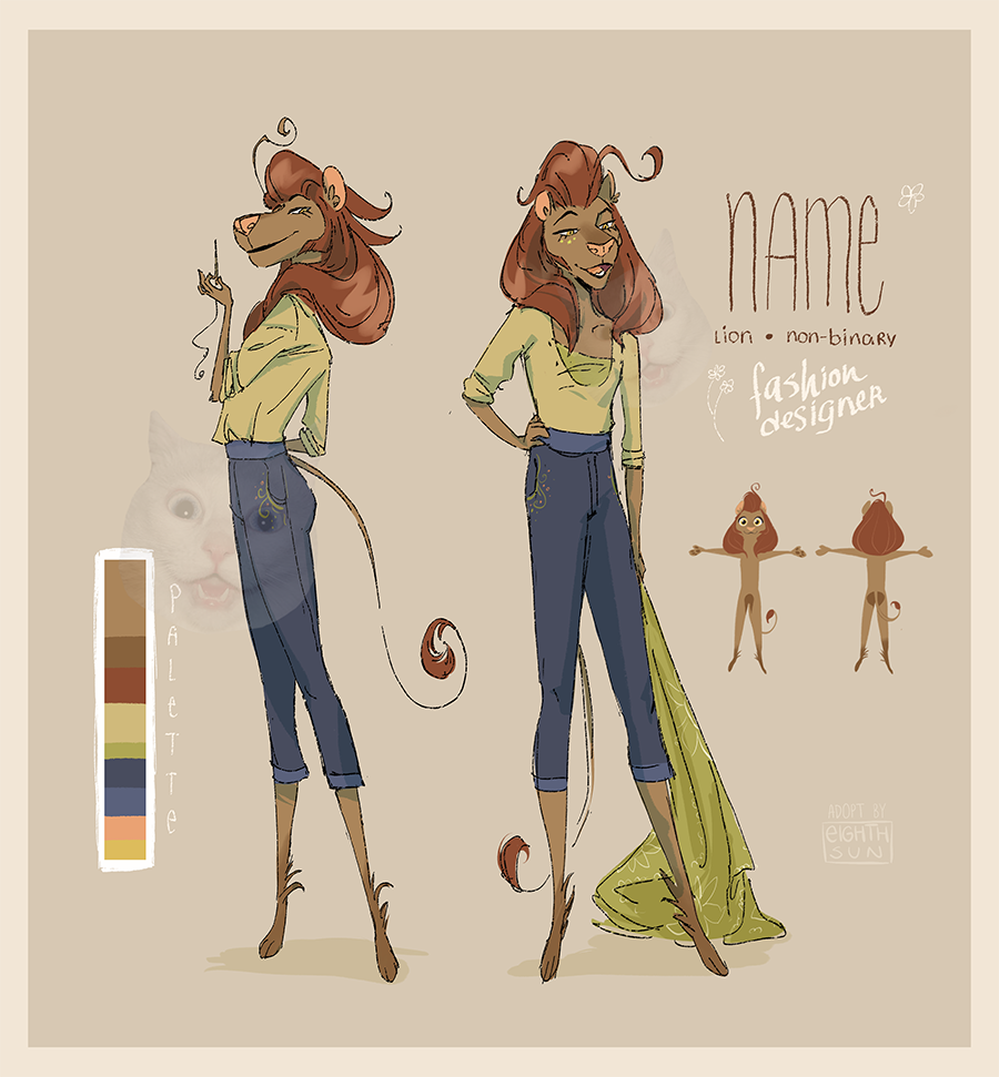 Lion Adopt AUCTION (SOLD)