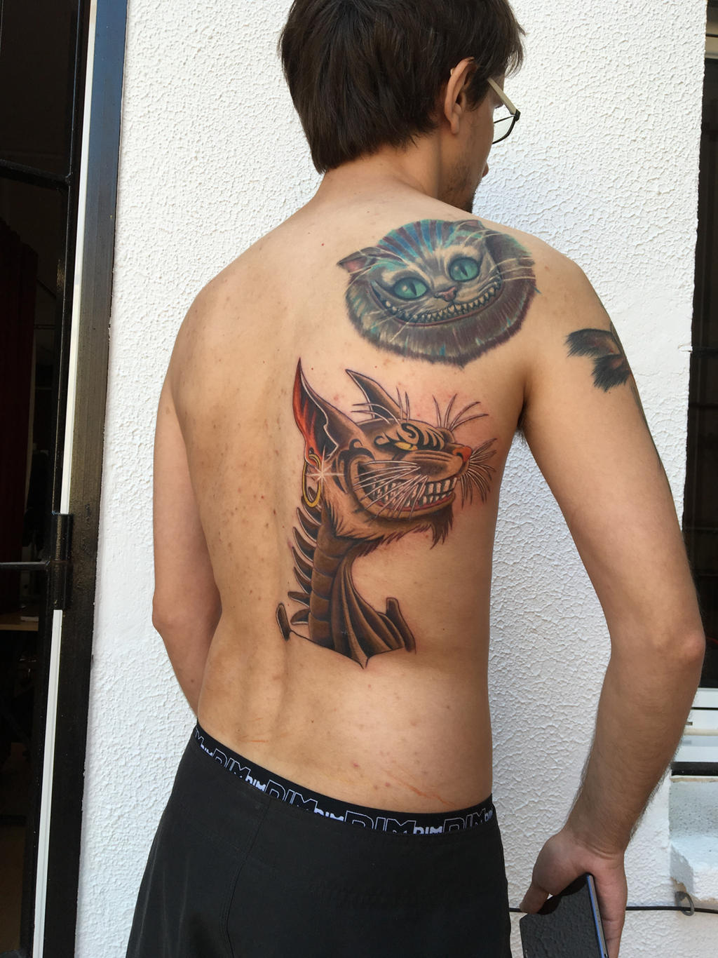 TattooCheshire Alice Madness Returns LadyFiszi by chipmunkcody on