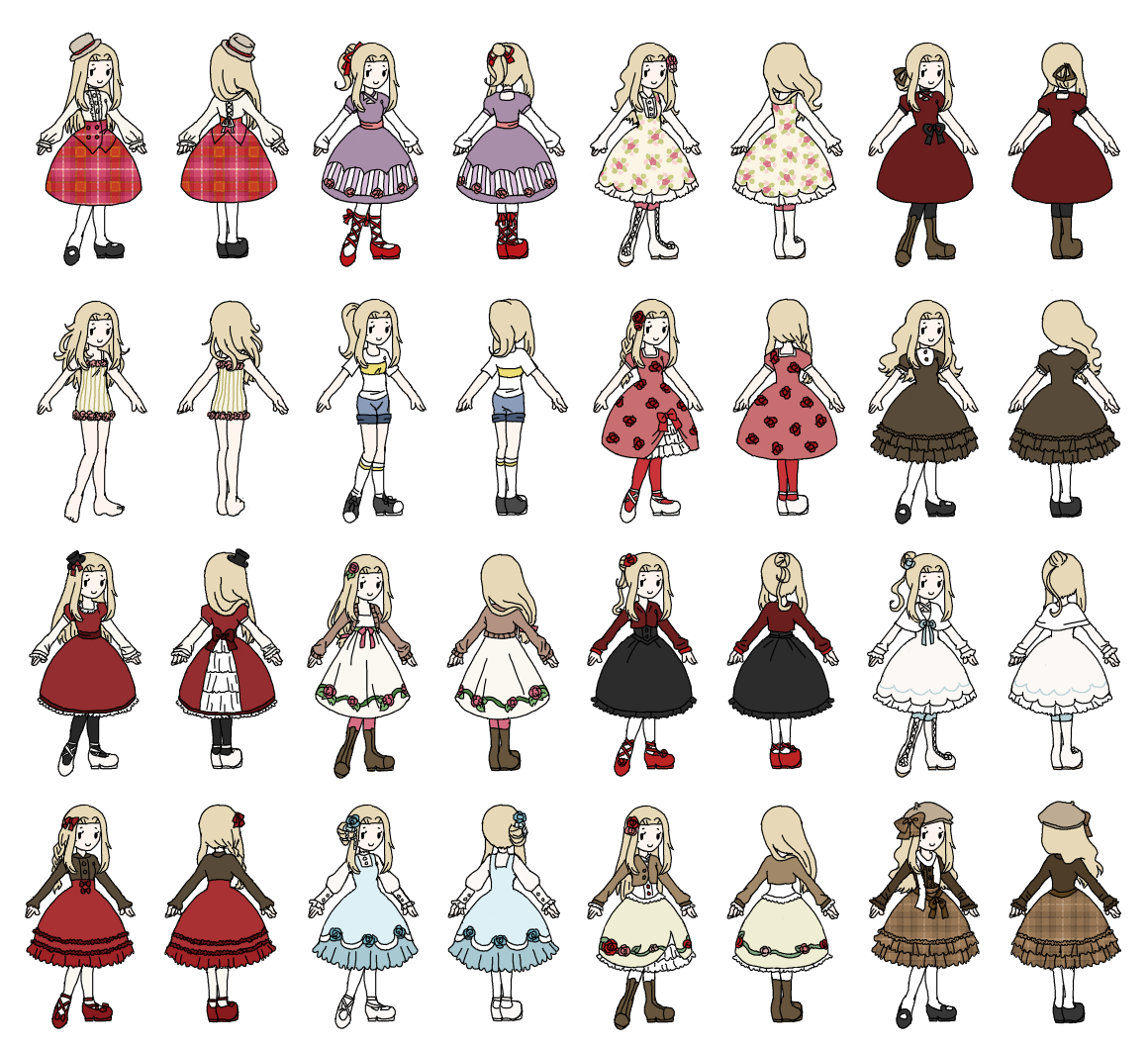 Odette's Classic Loli Wardrobe