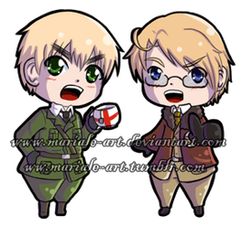 APH: UK n USA Chibis