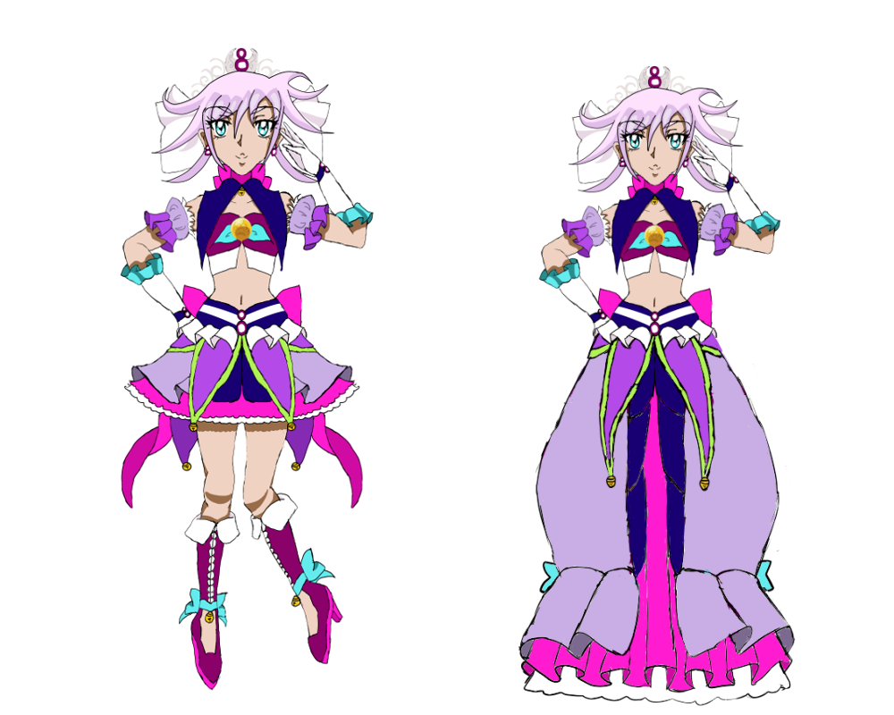 Cure Ecstasy (Go! Princess Precure oc) by PLEGsketch on DeviantArt