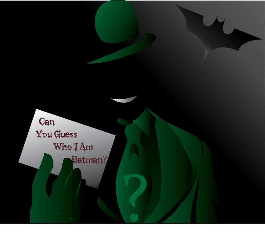 Riddler Riddle me this by Jackelhaze on DeviantArt