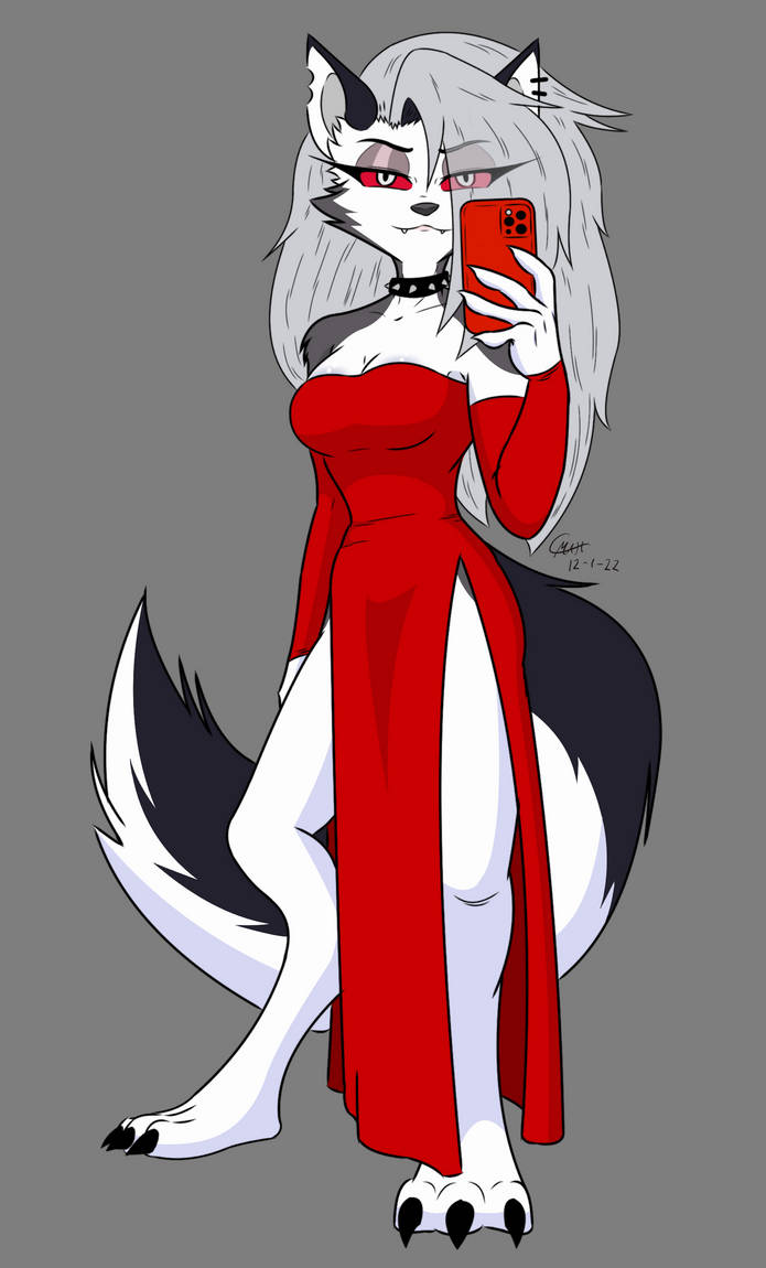 Loona Red Dress By Jackelhaze On DeviantArt loona-red-dress-by-jackelhaze-on-deviantart