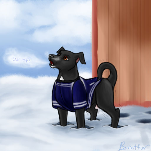 Snow Poopy by Burntfur on DeviantArt