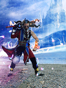 Auron from Final Fantasy X