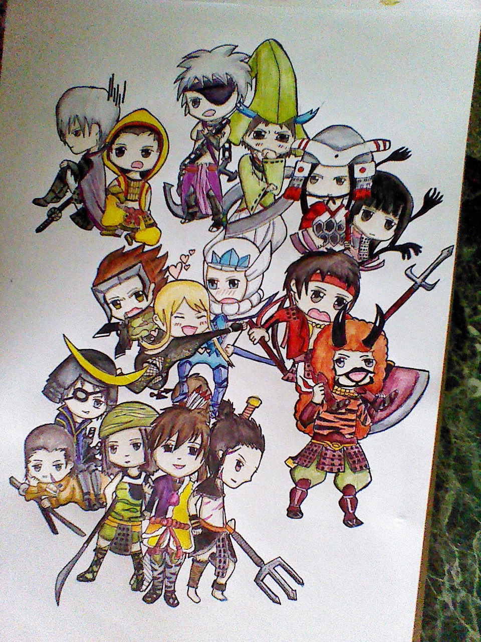 Sengoku Basara Chibis