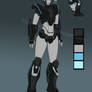 Autobot Commander-Amora.-Cybertronian form-