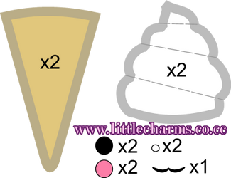 Ice Cream Plush Pattern