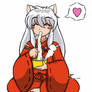 Chibi Inu Yasha - Ramen break