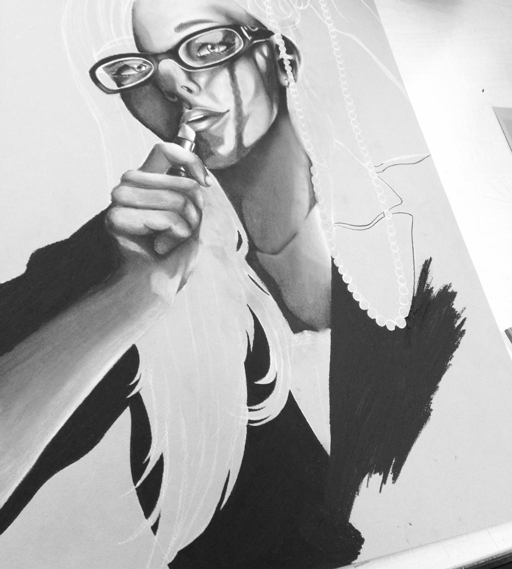 charcoal wip