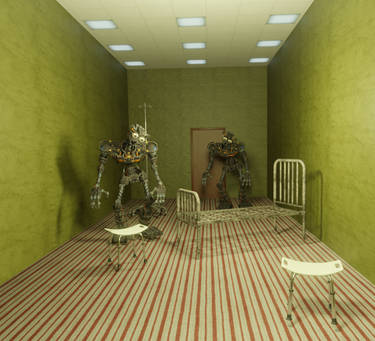Backrooms level 2008 The Cleanroom by RehaanRashid on DeviantArt