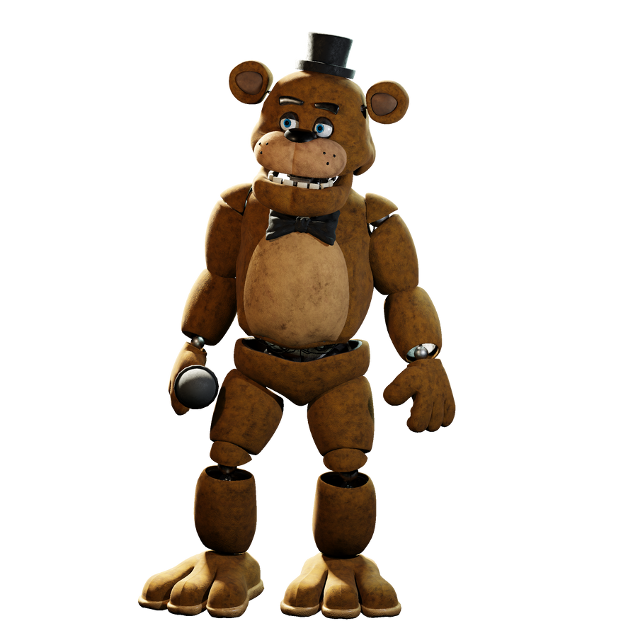 Fnaf Movie Freddy Render - mp12 by mysteriouspoggers12 on DeviantArt
