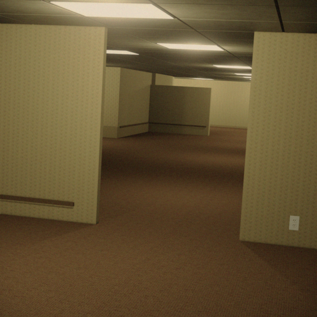 Backrooms level 0 by User1233567 on DeviantArt