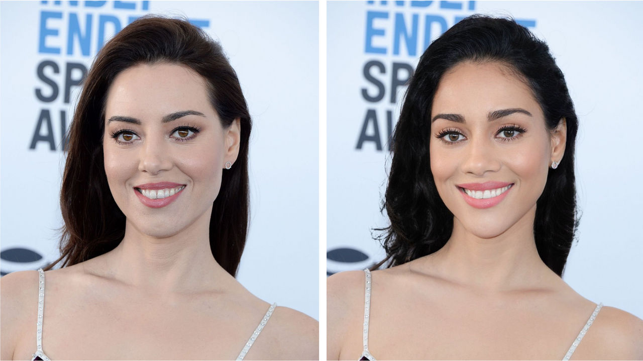 Aubrey Plaza Race Change by mikeyzoo13 on DeviantArt Aubrey Plaza Race Change by mikeyzoo13 on DeviantArt