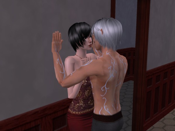 Fenris and Marian Hawke