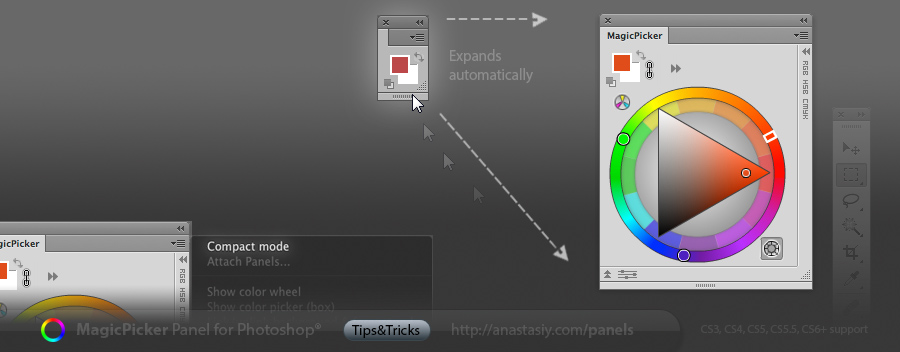 MagicPicker tip#16: Compact Mode