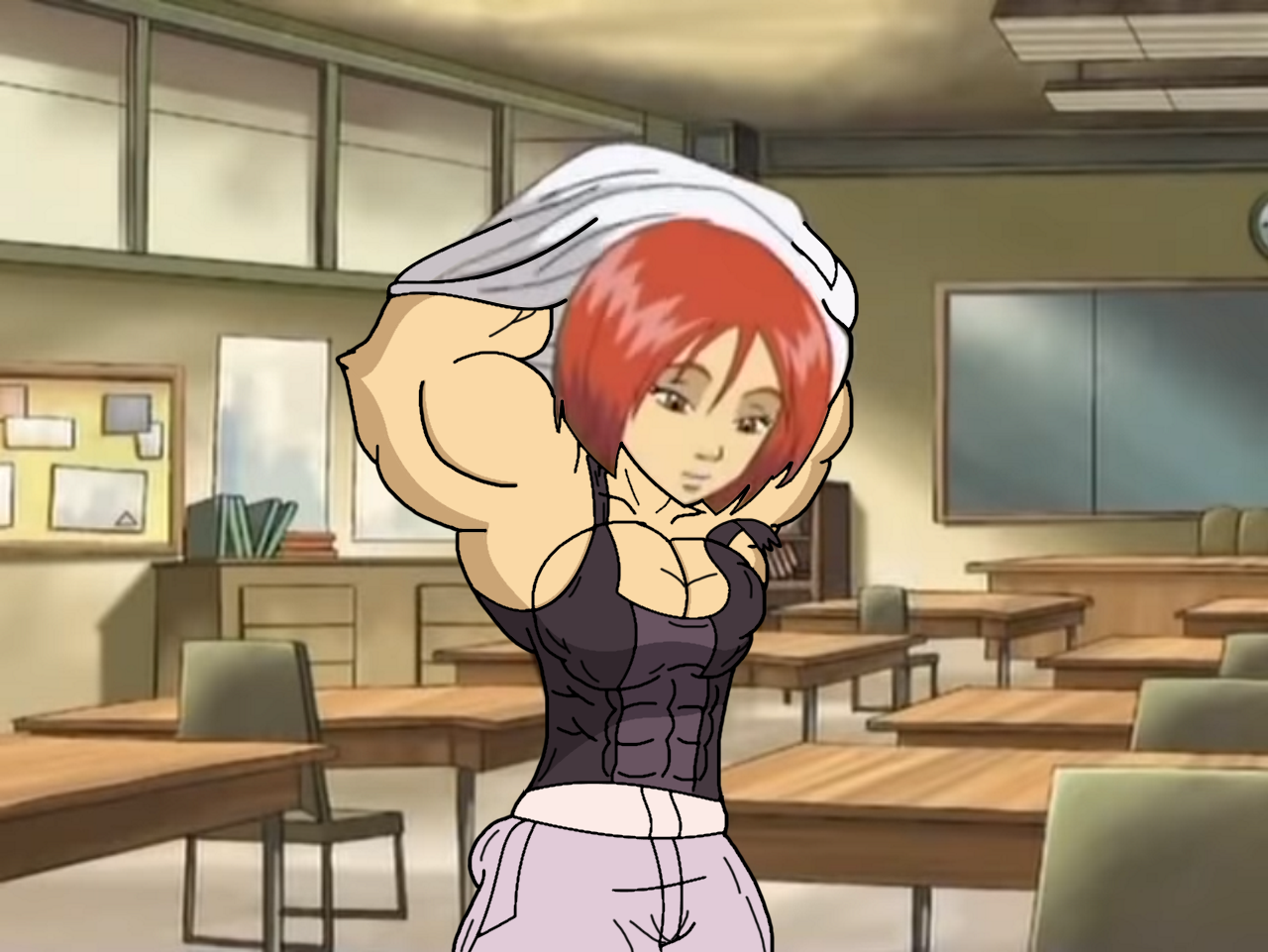 Buff Edit Deviantart Another Will (Female Muscle Edit) by xXTheEmiSpriterXx on DeviantArt