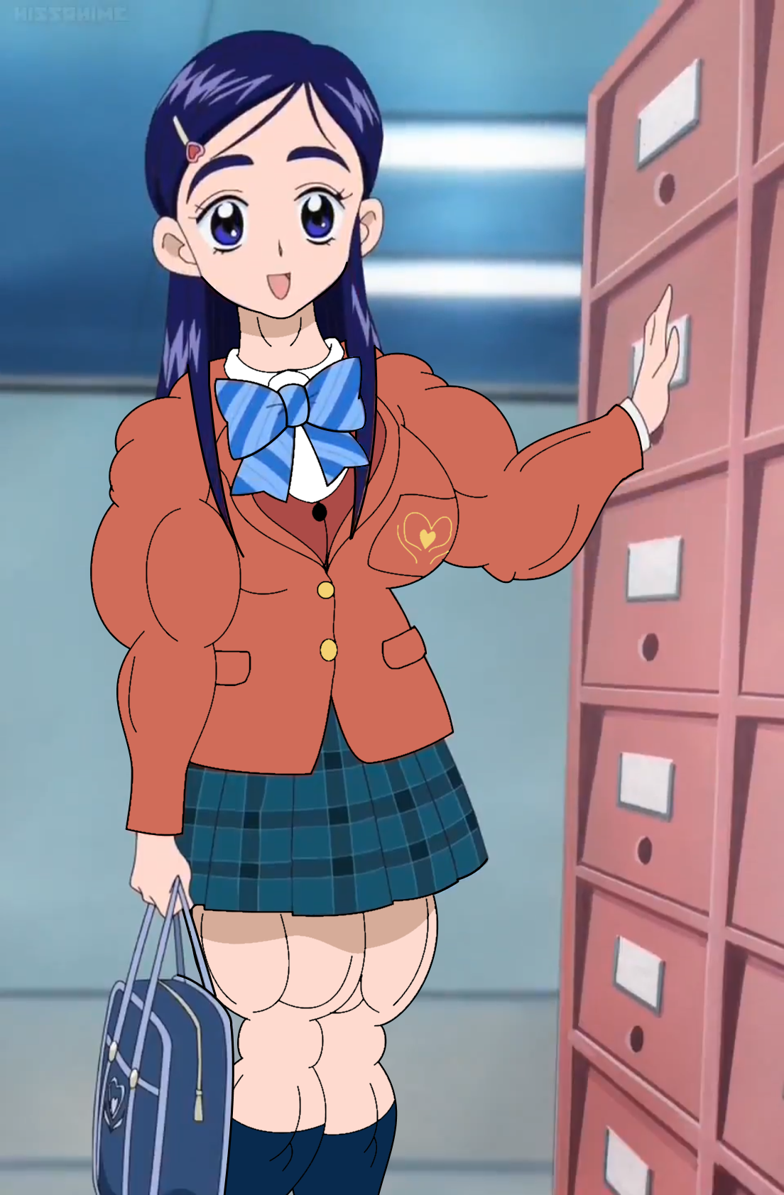 Buff Edit Deviantart Yukishiro Honoka (Female Muscle Edit) by xXTheEmiSpriterXx on DeviantArt