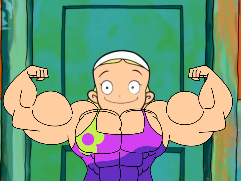 Buff Edit Deviantart Flexing Maddie (Female Muscle Edit) by xXTheEmiSpriterXx on DeviantArt