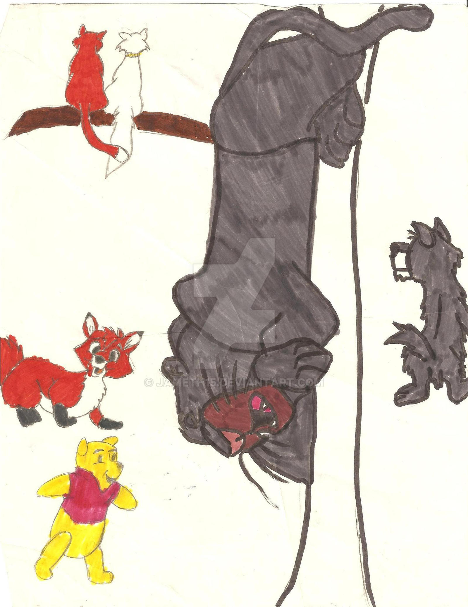 Disney Random Deviantart Random Disney Characters by jameth15 on DeviantArt