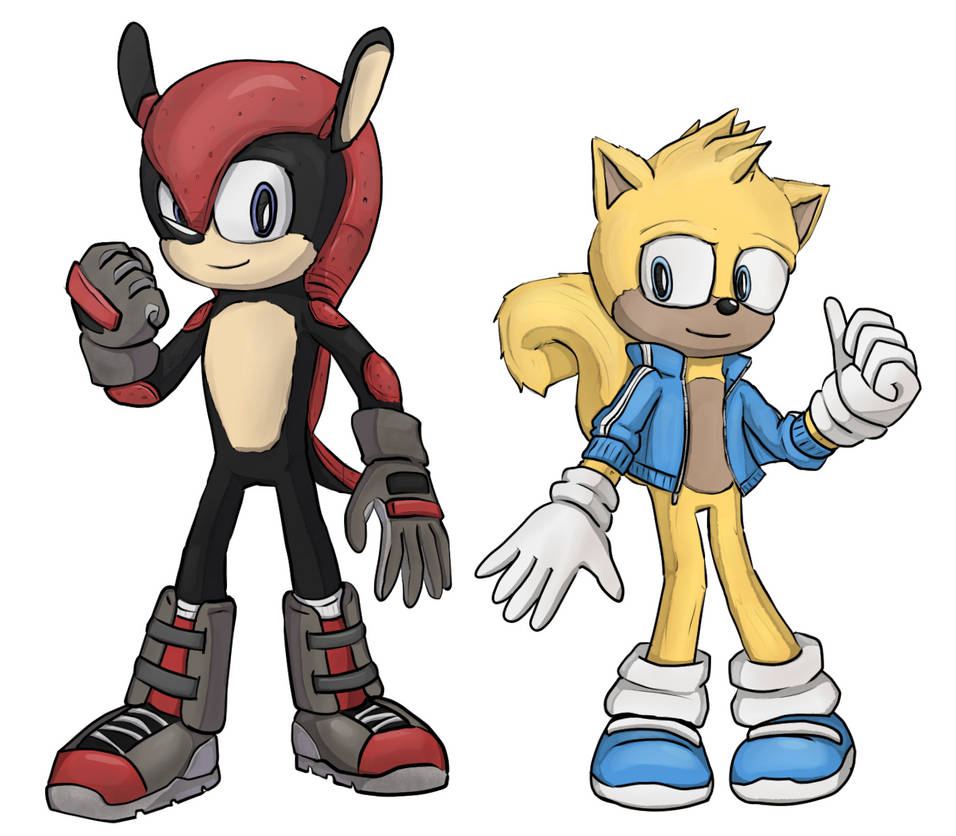 Mighty And Ray (Sonic Movie) by FrostLightningX on DeviantArt