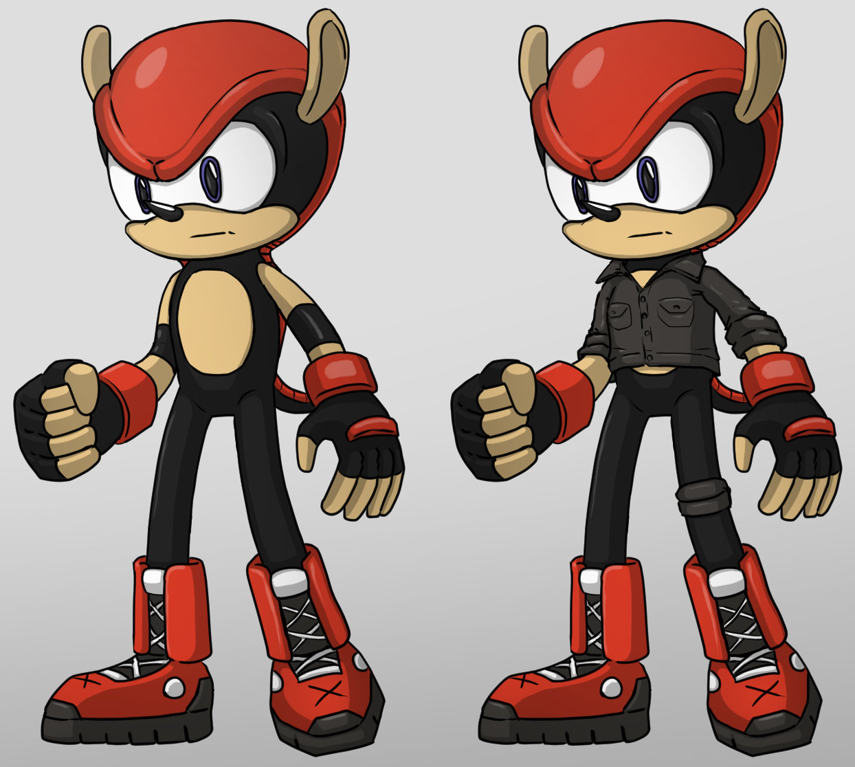 Rouge The Bat — neptuneking28: A Mighty the Armadillo redesign