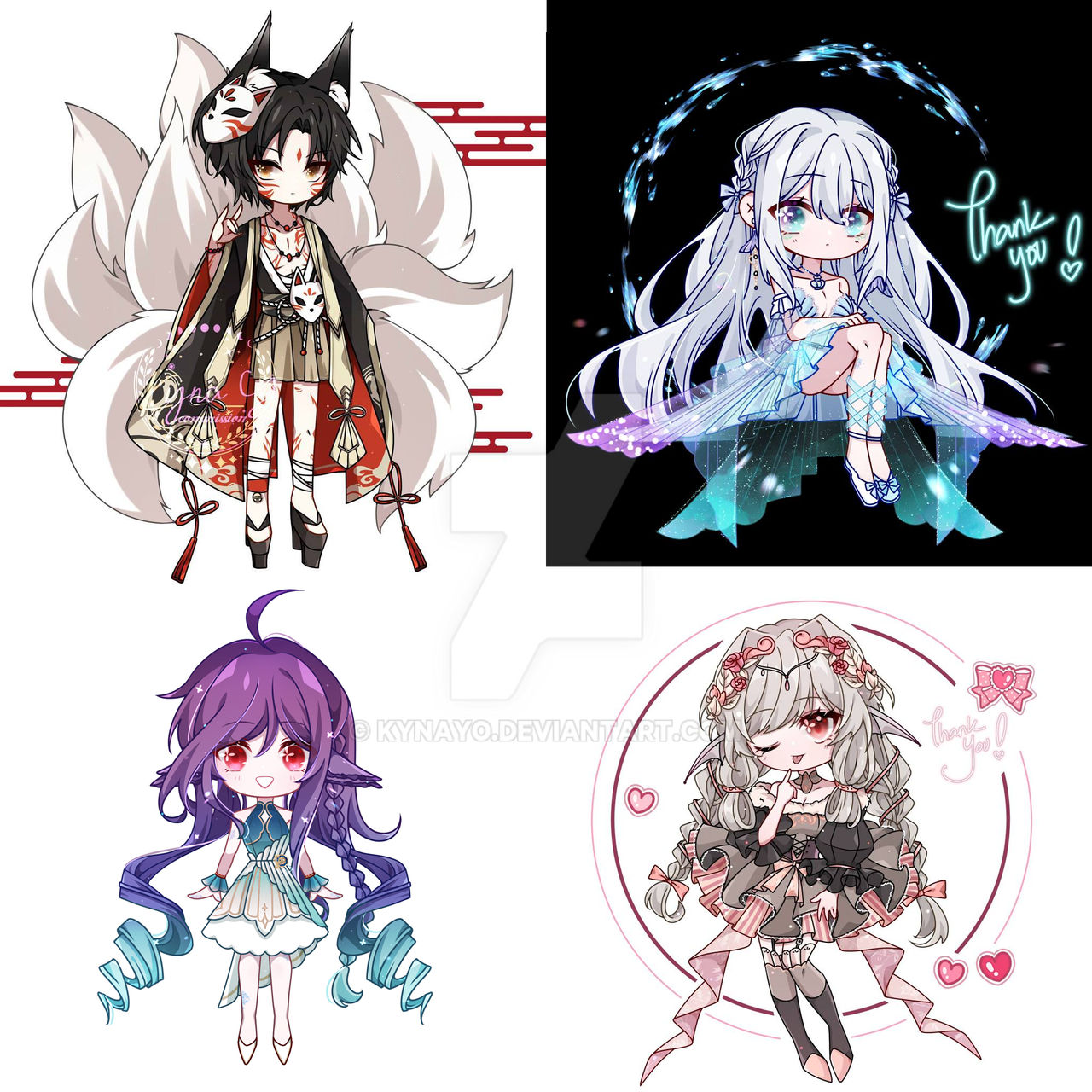 Chibi Fullbody Sample by KynaYo on DeviantArt