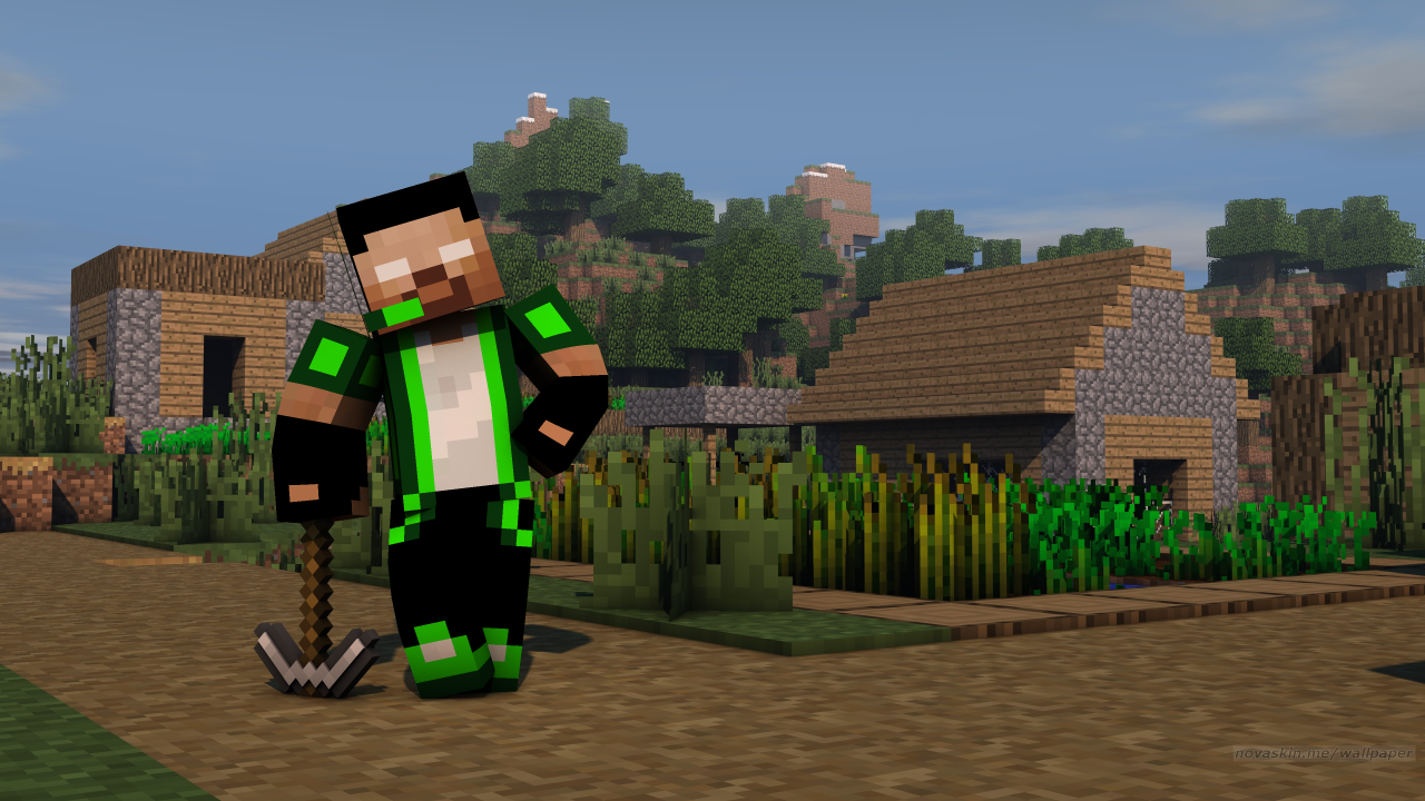 Novaskin-minecraft-wallpaper EPIC JEFF RUN!!! by Rubeccaknight on DeviantArt