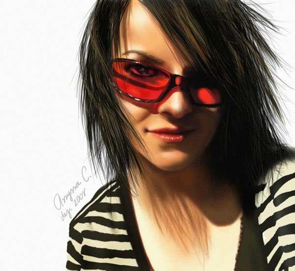 Red sunglasses