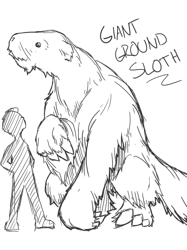 Giant Ground Sloth