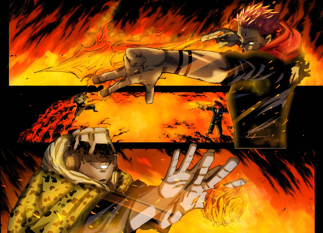 Sukuna Vs Jogo by Nkbhd on DeviantArt