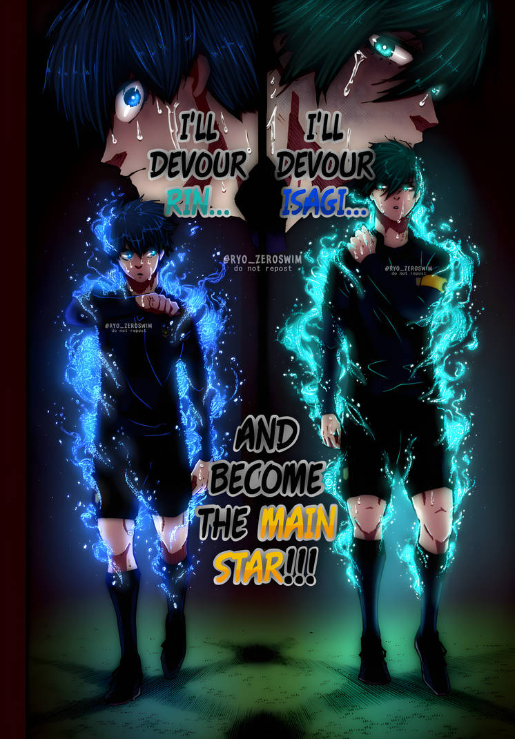 Isagi V Rin by Nkbhd on DeviantArt