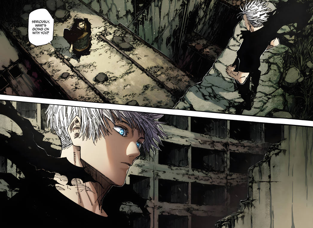 Gojo Unsealed by Nkbhd on DeviantArt