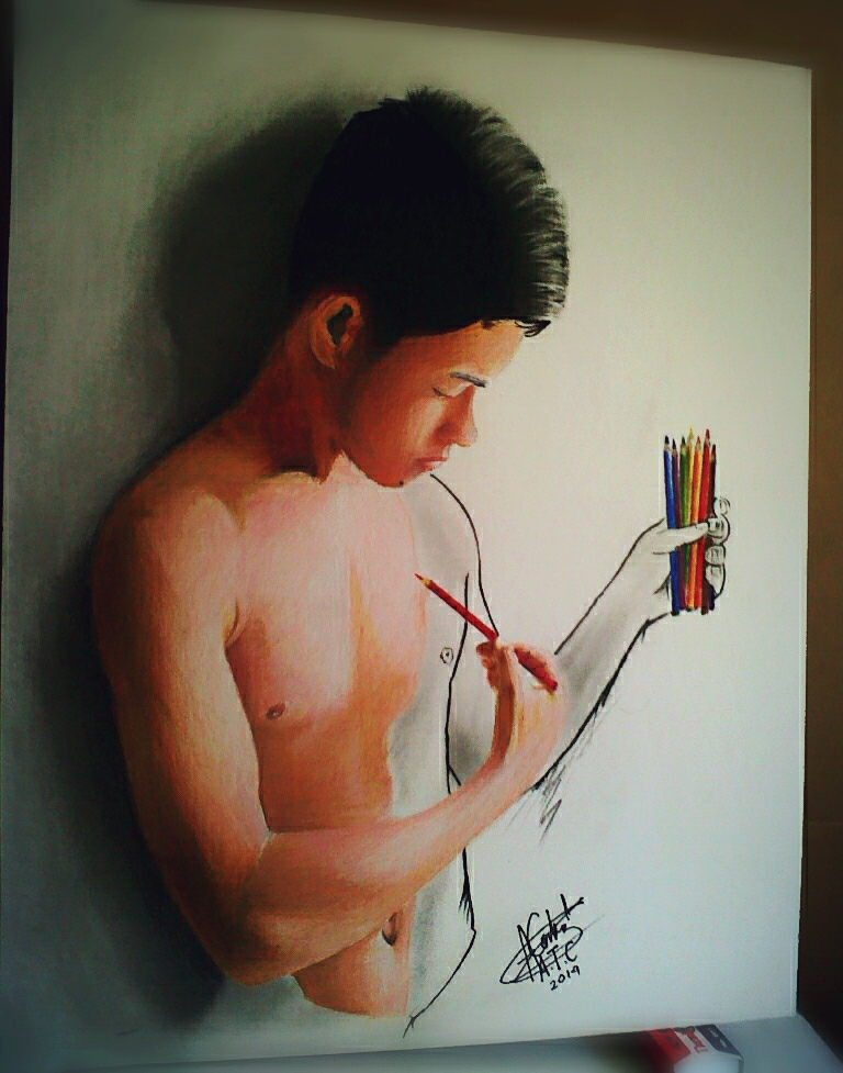 3d drawing by Arthur T. Cortez  (makulay na ak