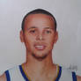 Stephen Curry ballpoint pen drawing